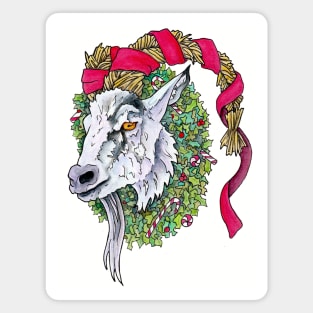 Yule Goat Magnet